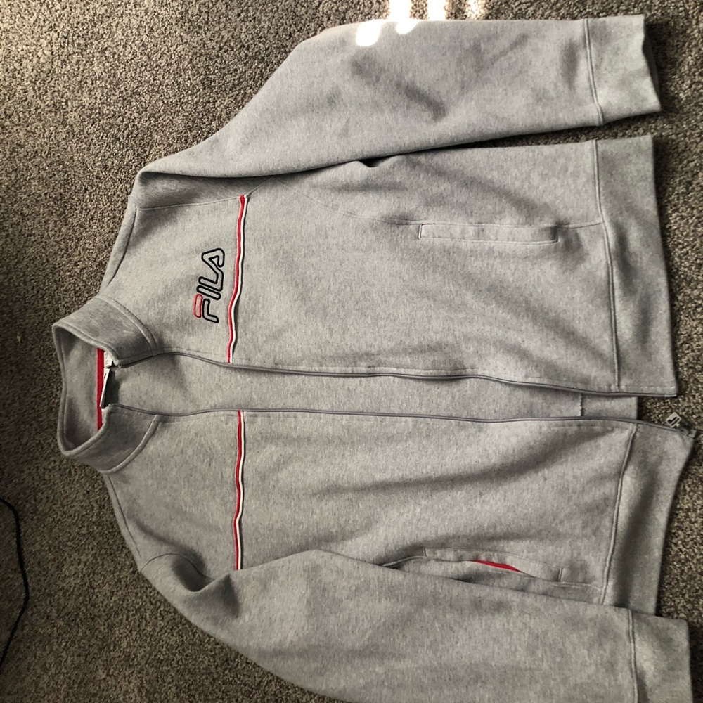 MENS FILA zipper up